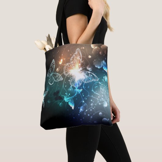 バタフライトートバッグ トートバッグ (クローズアップ)
