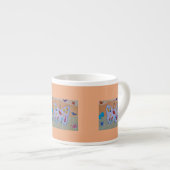 バタフライドリーミングエスプレッソマグ エスプレッソカップ (正面右)