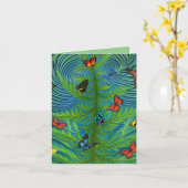 バタフライドリームサマーガーデン カード (黄色い花)