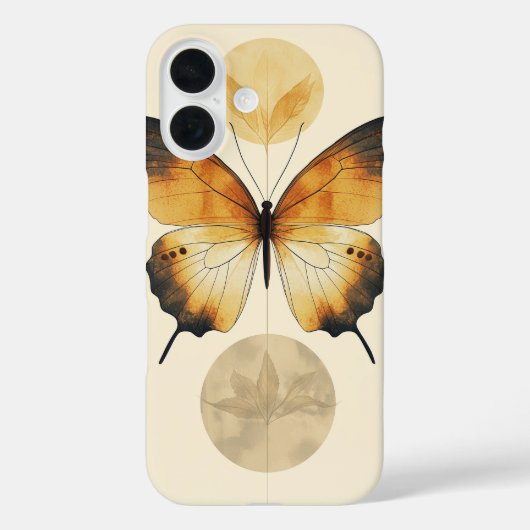 バタフライドリームスケープ電話ケース – Nature's Elegan Case-Mate iPhoneケース (裏面)