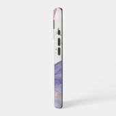 バタフライドリームスケープ – ソフトウォーター色の電話ケース iPhone 16ケース (左側面)