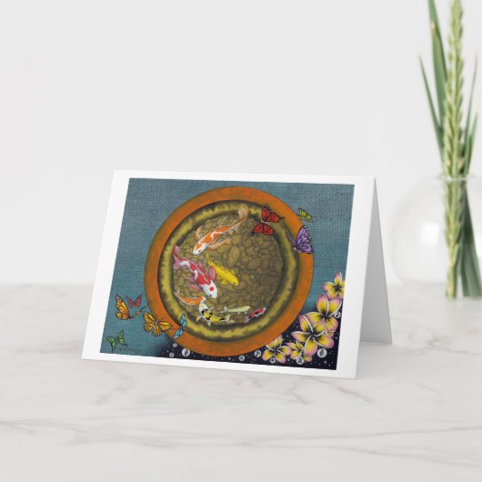 バタフライドリームVI (I Ching Fishポット) カード (正面)