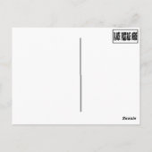 バタフライドロップポストカード ポストカード (裏面)