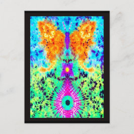 バタフライドロップポストカード ポストカード