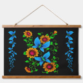 バタフライドードル 吊り下げ型タペストリー (正面)