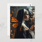 バタフライヌーンウーフホラー ポストカード (正面/裏面)