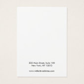 バタフライネックレスブレスレットディスプレイカード (裏面)