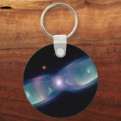 バタフライネブラNGC 6302 キーホルダー (正面)