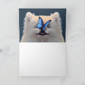 バタフライノーズ空白の – 全大事な行事カード カード (内部)