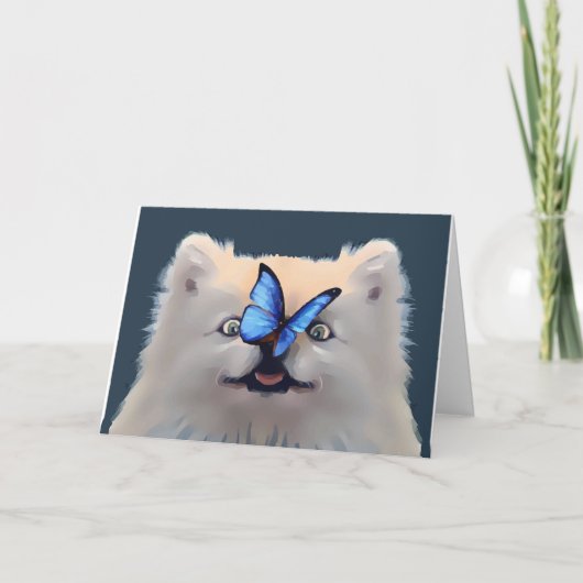 バタフライノーズ空白の – 全大事な行事カード カード (正面)