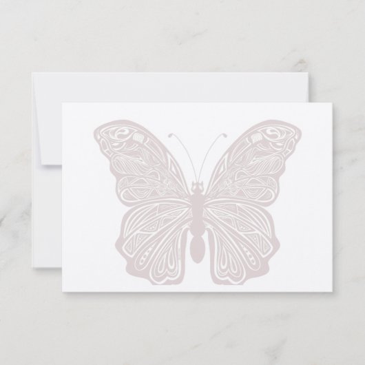 バタフライノートカード ノートカード (正面)