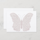 バタフライノートカード ノートカード (正面/裏面)