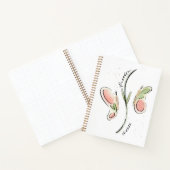 バタフライノート |自由の知恵を選択 ノートブック (内部)