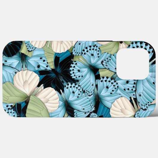バタフライハイブiPhone | Butterfly iPhone Case-Mate Case-Mate iPhoneケース (裏面 (横))