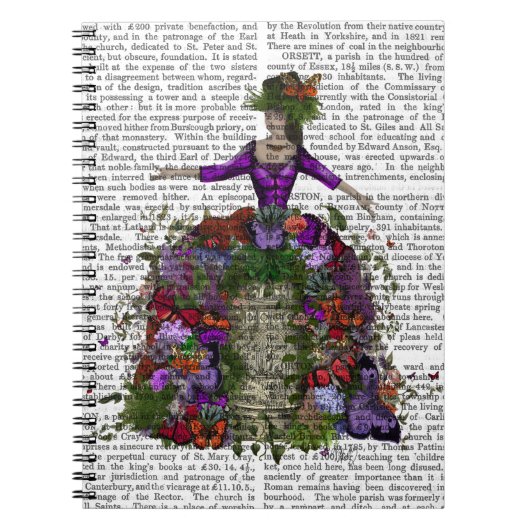 バタフライハウスクイーン ノートブック (正面)