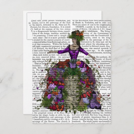 バタフライハウスクイーン ポストカード (正面/裏面)