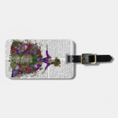 バタフライハウスクイーン ラゲッジタグ (正面横)