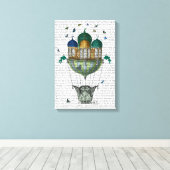 バタフライハウス キャンバスプリント (インサイチュ (ウッドフロア))