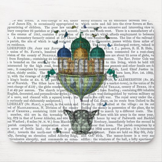 バタフライハウス マウスパッド (正面)