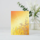 バタフライハガキ ポストカード (スタンド正面)