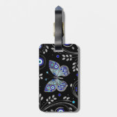 バタフライハザードアイオーナメント ラゲッジタグ (裏面縦)