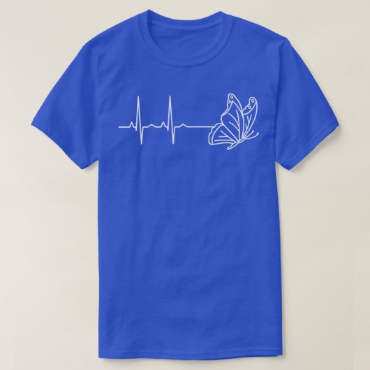 バタフライハートビート1 Tシャツ (デザイン正面)