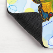 バタフライハートマウスパッド マウスパッド (コーナー)