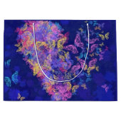 バタフライハート抱き枕 ラージペーパーバッグ (正面)