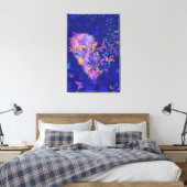 バタフライハート キャンバスプリント ラブ - 絵画 (インサイチュ (寝室))