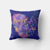 バタフライハート – 愛 クッション (裏面)