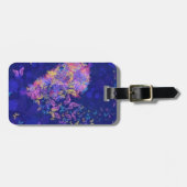 バタフライハート – 愛 ラゲッジタグ (正面横)