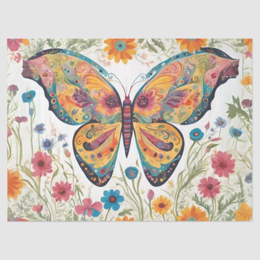 バタフライバイフラッター 薄葉紙 (正面)