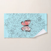 バタフライバスタオルセット バスタオルセット (ハンドタオル)