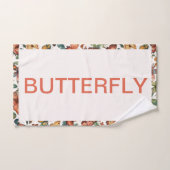 バタフライバスタオル バスタオルセット (ハンドタオル)