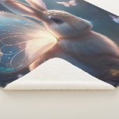 バタフライバニー シェルパブランケット (3/4)