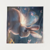 バタフライバニー タペストリー (正面(横))