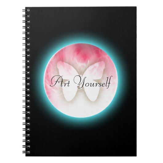 バタフライバブル ノートブック (正面)