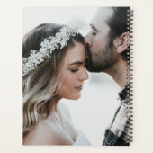 バタフライバラDIY名フローラ水色 プランナー手帳 (裏面)