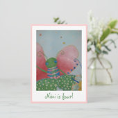 バタフライバレリーナ招待 招待状 (スタンド正面)