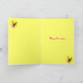 バタフライバレンタイン シーズンカード (内部)