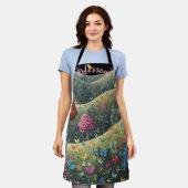 バタフライバレーエプロン エプロン (着用した状態)