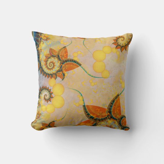 バタフライバレー装飾用クッション クッション (正面)