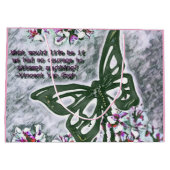 バタフライバンゴッホ ラージペーパーバッグ (裏面)