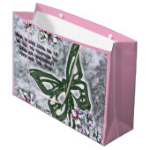 バタフライバンゴッホ ラージペーパーバッグ (正面アングル)