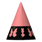 バタフライバースデーパーティー パーティーハット (裏面)