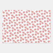 バタフライバースデーパーティー ラッピングペーパーシート (正面)