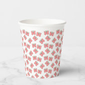 バタフライバースデーパーティー 紙コップ (正面)