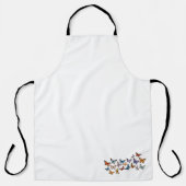 バタフライパターエプロン エプロン (正面)