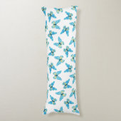 バタフライパターカスタムンの色 ボディピロー (正面縦)