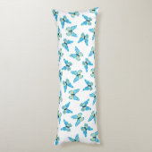 バタフライパターカスタムンの色 ボディピロー (裏面 (縦))